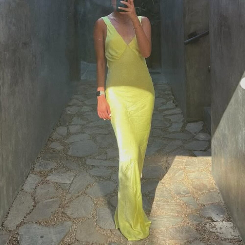 Rumored Sunset Strip Maxi Dress Size XS